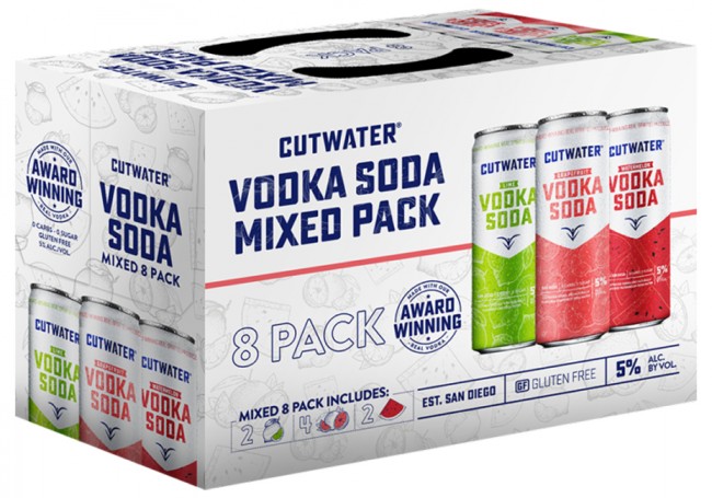 Cutwater - Vodka Soda Mixed Pack - Mid Valley Wine & Liquor