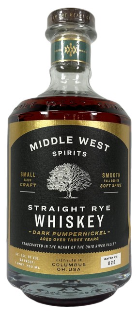 Middle West Spirits - Dark Pumpernickel Rye Whiskey - Mid Valley Wine &  Liquor