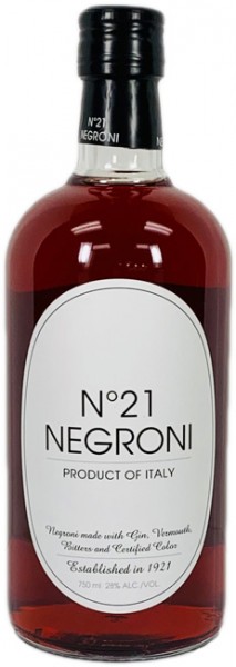 No 21 - Negroni Ready-to-Drink Cocktail - Mid Valley Wine & Liquor