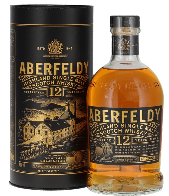 Aberfeldy 12 Year Old Scotch