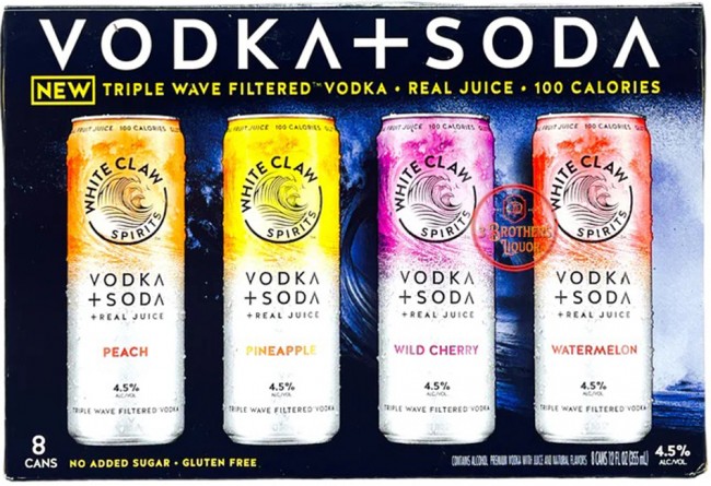 White Claw - Vodka Soda Variety Pack - Mid Valley Wine & Liquor